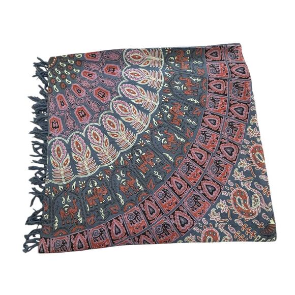 Urban Outfitters Other - Urban Outfitters UO Home Mandala Tapestry 84”x100” Elephant Floral Paisley Boho